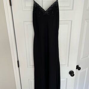 Vintage Black Evening Dress